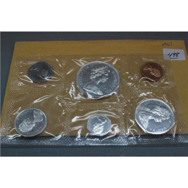 Canada Coin Set 1967; Silver