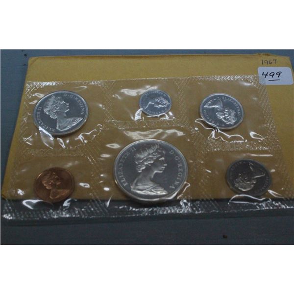 Canada Coin Set 1967; Silver