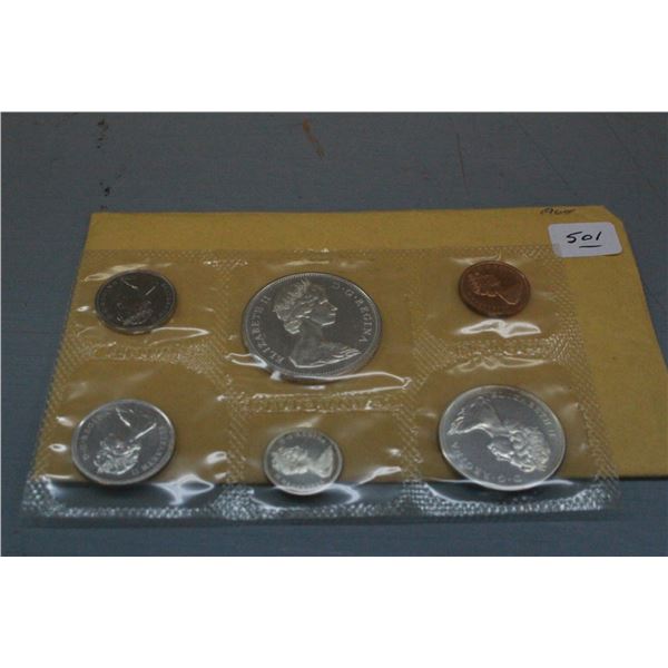 Canada Coin Set 1965; Silver