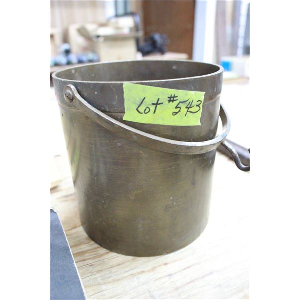 Brass Pail - "Fairbanks 2Qt. Imperial"