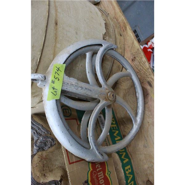 Well Pulley - Silver