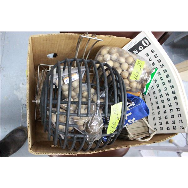 Box of Bingo Supplies