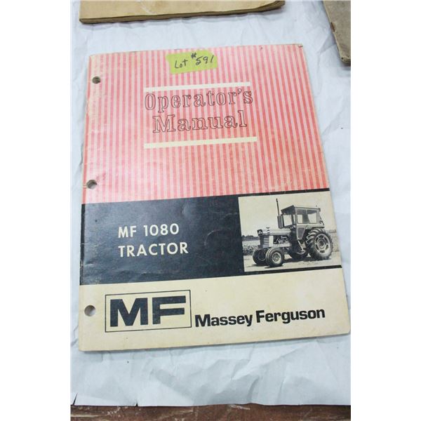 Massey Ferguson - Operator's Manual MF 1080 Tractor