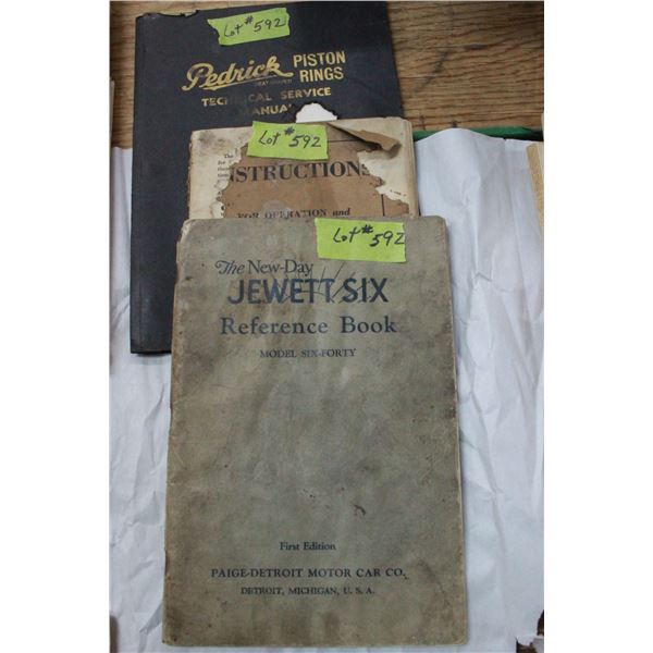 Manuals and Instruction Booklets