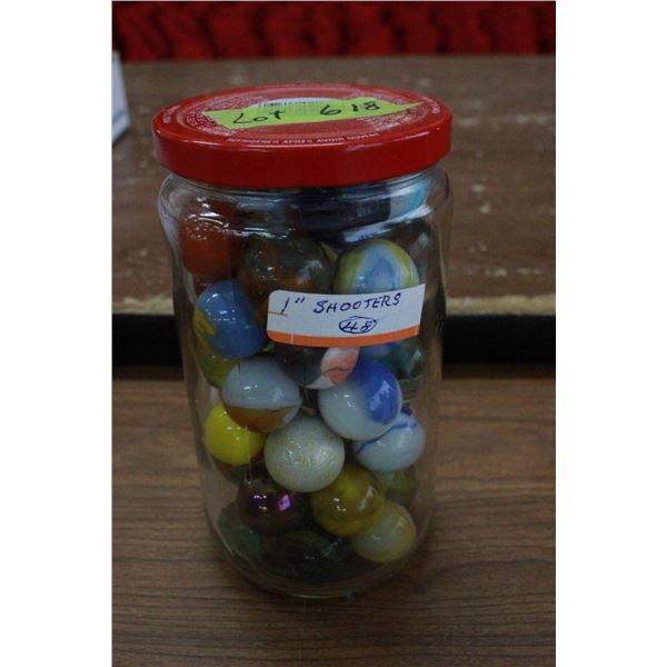 Jar of Shooter Marbles
