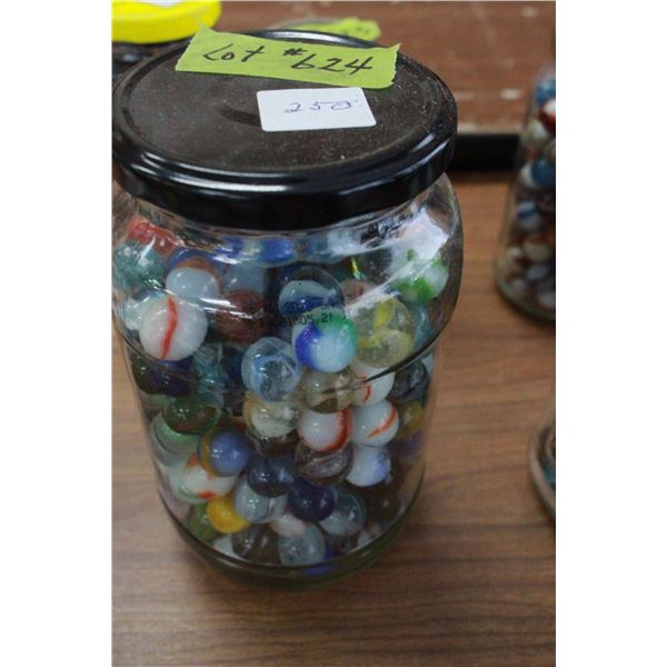 Jar of Assorted Marbles (250)