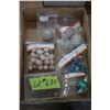 Image 1 : Assorted Marbles - Malachite, Clays with Mica, Pipe Clay & African Soap Stone