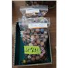 Image 1 : 2 Bags of 1800's Clay Marbles