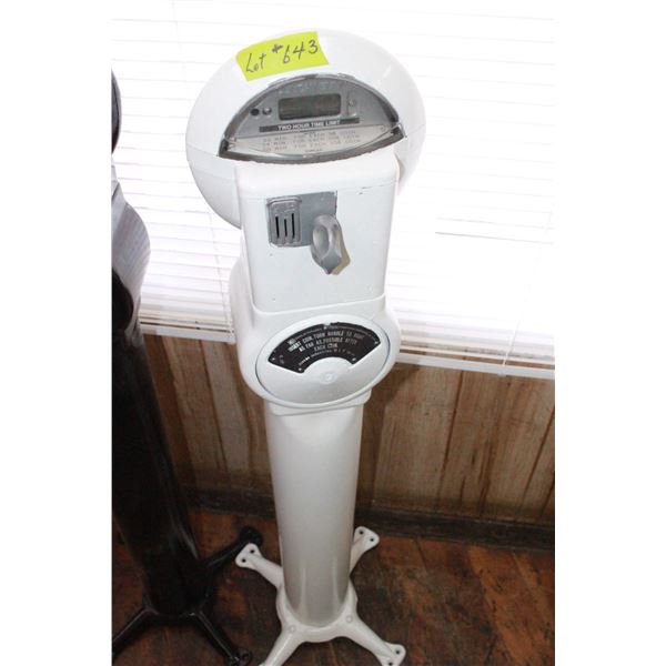 Parking Meter - White