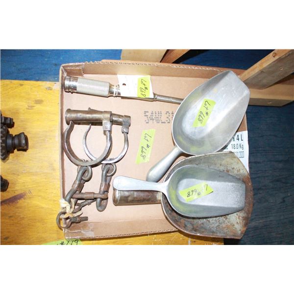 3 Scoops & Misc. Tools