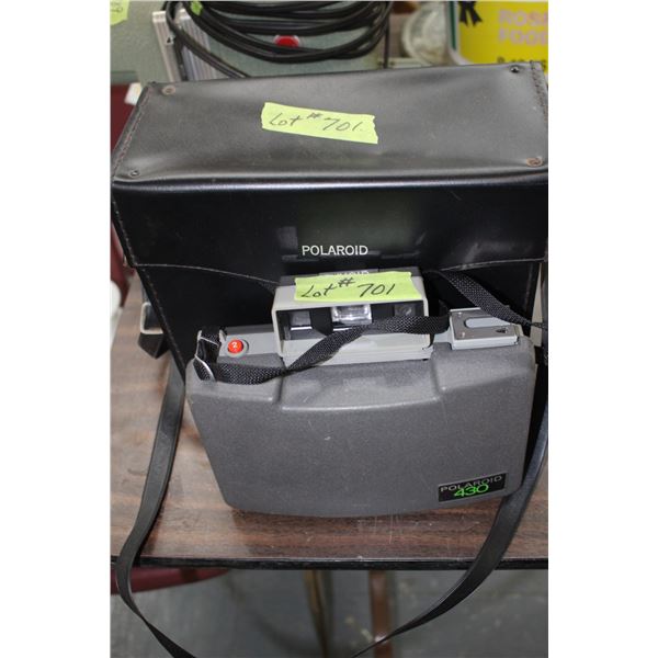Polaroid Camera, Case & Accessories