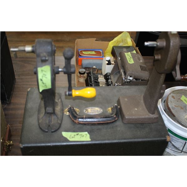 Empty Case & 2 Reel Winders