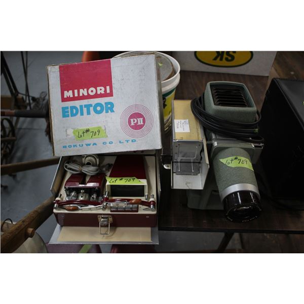 Minori Editor & Slide Projector