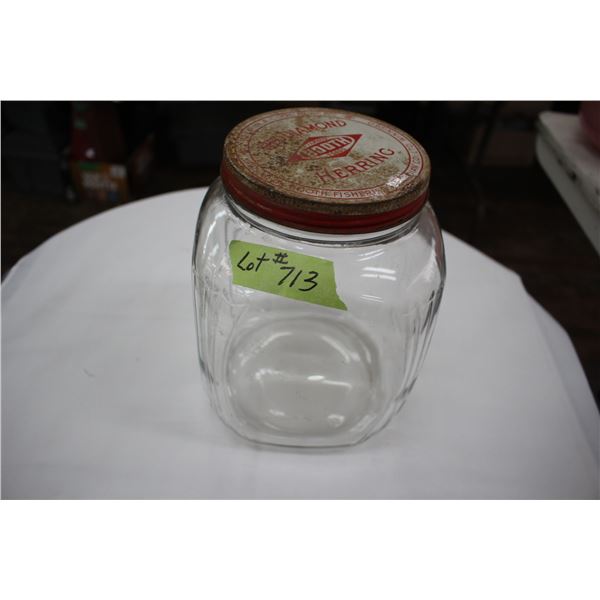 Gallon Herring Jar & Lid