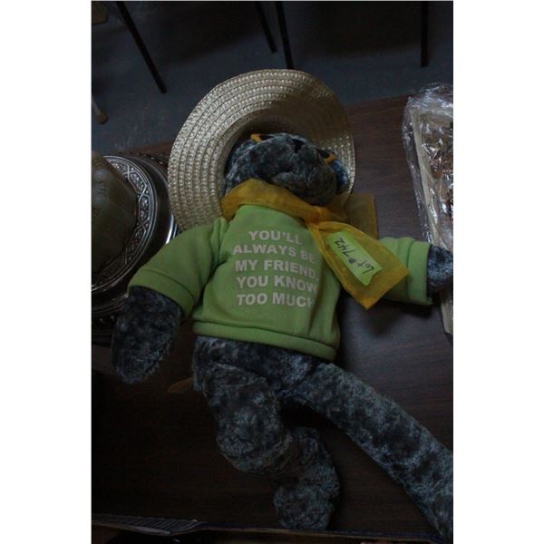 Stuffed Bear - plays 'When I'm 64' by the Beatles