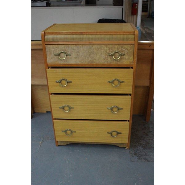 1950's Style Dresser with 4 drawers, Matching Head & Foot Board (Double bed)