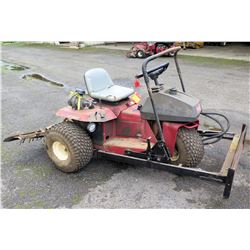 TORO Sand Pro 5020 Riding 3-Wheel Spring Tooth Rake (starts & runs, see video)