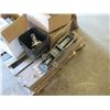 Image 2 : Pallet w/ Evercraft 2 Ton Floor Jack, Engine Fan, Discs, Parts, etc