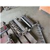 Image 8 : Pallet w/ Multiple Mower Attachments: Rollers, Multi Tine Slicer, etc
