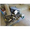 Image 2 : Pallet Misc Tools, Dayton Farm Motor, Radiator, Parts, etc