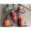 Image 2 : Qty 5 Chain Saws: Stihl, Shindaiwa, etc