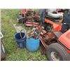 Image 25 : Jacobsen/Cushman Mowers, Spreaders, Rollers, Attachments, etc (for parts) - See video for details