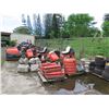 Image 42 : Jacobsen/Cushman Mowers, Spreaders, Rollers, Attachments, etc (for parts) - See video for details
