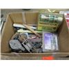 Image 2 : Misc Tools: Ratchet & Socket Set, Weiser Lock Door Knobs, Bit Sets, Locks, etc