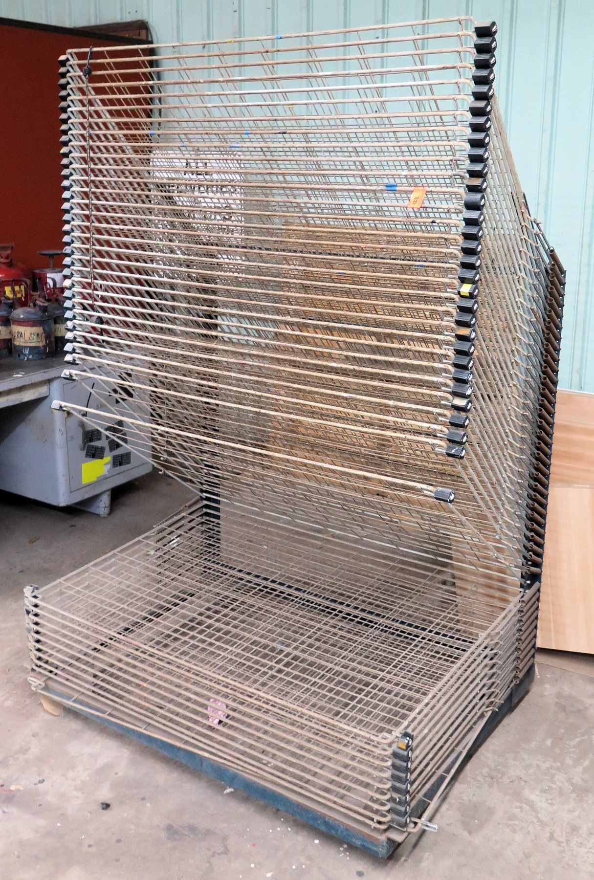 Sign Drying Rack Commercial Metal Wire Sign Drying & Storage Rack (available for pick-up ...