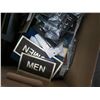 Image 2 : Box Misc Small Signs: Women, Men, Room Numbers, etc