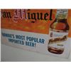 Image 2 : Vintage Paper Sign: Enjoy San  Miguel Beer 37"x21"