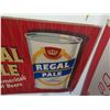 Image 2 : Vintage Paper Sign: Enjoy Regal Pale Beer 37"x21"