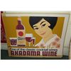Image 1 : Vintage Paper Sign: Classis Akadama Wine 33"x22"
