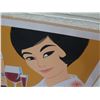 Image 2 : Vintage Paper Sign: Classis Akadama Wine 33"x22"