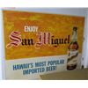 Image 1 : Paper Sign: Enjoy San Miguel Beer 27"x21"