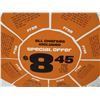 Image 3 : Vintage Sign: "Budget Rent a Car Special Offer $8.45 Per Day" 22"x28"