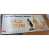 Image 1 : Vintage Paper Sign: Famous, Smooth, Mellow Old Crow 44"x21"