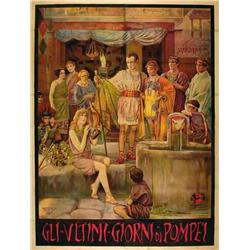 Mute movie poster - POMPEI