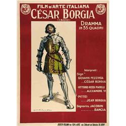 Mute movie poster - CESAR BORGIA