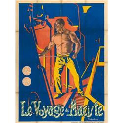 French mute movie poster - MACISTE