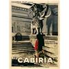 French mute movie poster - CABIRIA