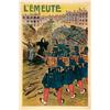 French mute movie poster - L'EMEUTE