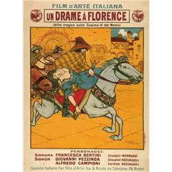 French mute movie poster - FLORANCE