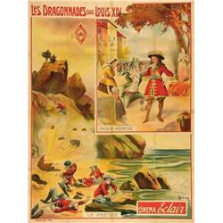 French mute movie poster - LOIUS XIV