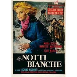 Italian movie poster - MASTROIANNI