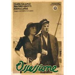 Italian movie poster - OSSESSIONE