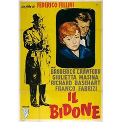 Italian movie poster - IL BIDONE