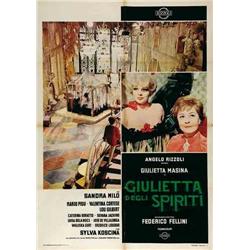 Italian movie poster - FELLINI