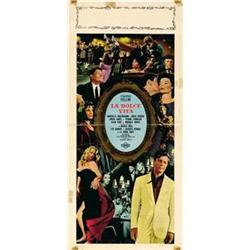 Italian movie poster - LA DOLCE VITA