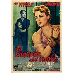 Italian movie poster - LA CANZONE